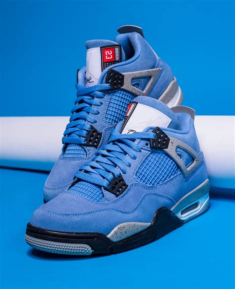 nike air jordan 4 blue|Air Jordan 4 university blue.